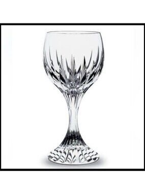 Baccarat Crystal Wine Glass 8 Oz Clear